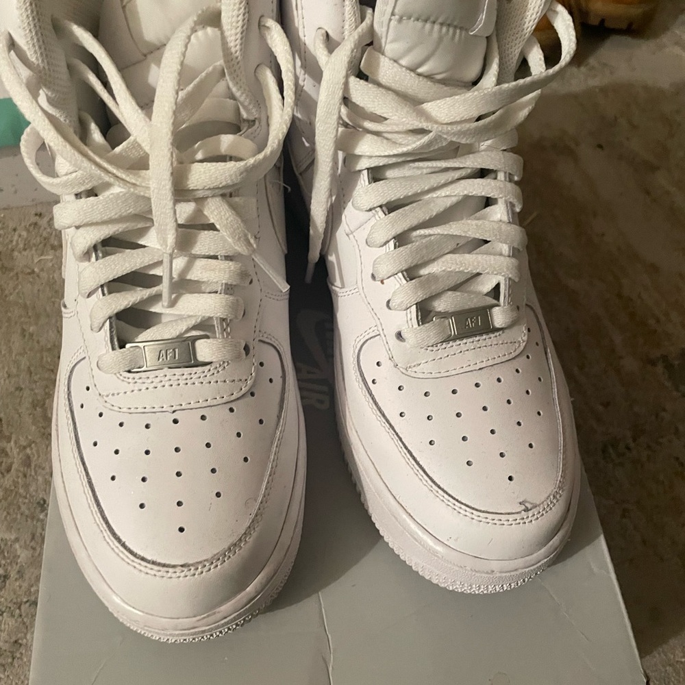 White Air Force Ones